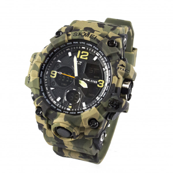ТАКТИЧЕСКИЕ ЧАСЫ SKMEI 1155B - CAMO
